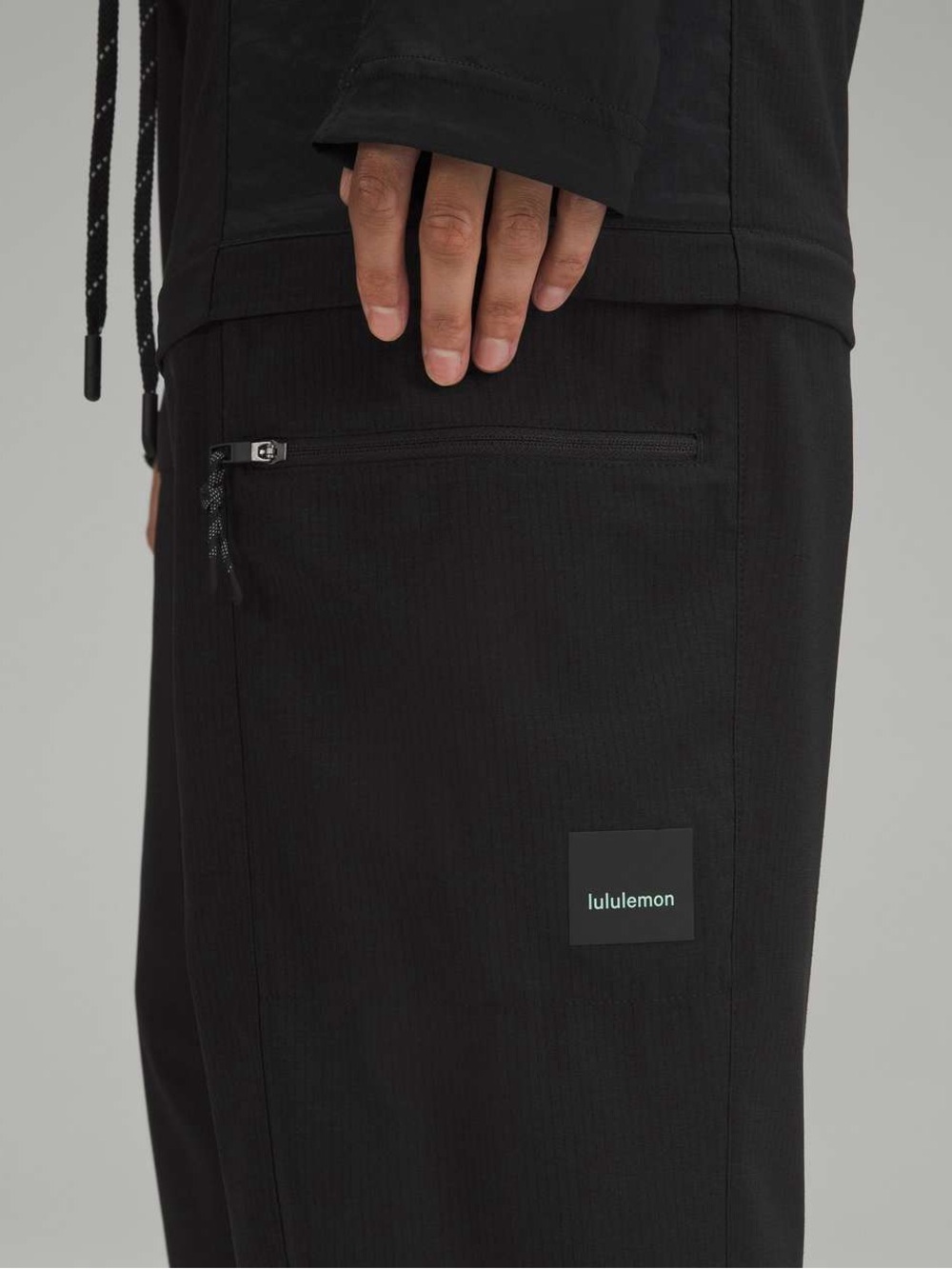 Lululemon Convertible High-Rise Hiking Jogger *WovenAir • Black • Size 4 - Picture 7 of 14